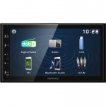 Kenwood Kenwood Electronics DMX129DAB autoraadio Must 64 W Bluetooth