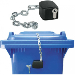 Gsg24 Chain lock for garbage container buckets 80L - 1100L
