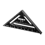 Protractor Protractor Sola RS 18 185 mm