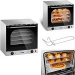 Royal Royal Catering Piec oven konwekcyjny 4-poziomowy 2400 W + 4 x Tacka