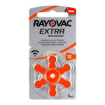 Rayovac Extra Advanced 13 batteries for hearing aids 60 pcs.