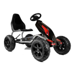 Lean Lean Cars Gokart B012 Inflatable Tires Black