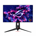 ASUS ROG Swift OLED PG27AQDP PC lamekuvar 67,3 cm (26.5") 2560 x 1440 pikslit Quad HD OLED-ekraan Must