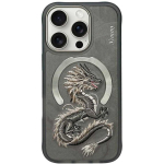 Nimmy Dragon MagSafe Apple iPhone 16 Pro case gray