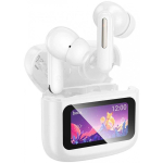 HOCO wireless headphones bluetooth with touch screen TWS EQ14 white