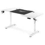 Diablo Diablo Chairs Diablo X-Tension 1400 White Gaming Table | 1400 x 600 x 1170 mm