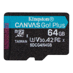 Kingston Kingston Technology Canvas Go! Plus 64 GB MicroSD UHS-I Klass 10