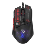 Hiire Hiire A4Tech BLOODY W60 Max Mini, valgustusega m&auml;nguhiir, 12000 DPI, must, USB