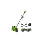 Sniego Sniego valytuvas Greenworks SS3002A2 2x24 V 2x4,0 Ah akum.