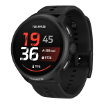 Suunto Run 2 jooksukell, 4 Gt, All Black