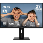 MSI PRO MP273UPDE E6 27" WQHD IPS 60Hz 4ms HDR Ready Lame