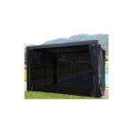 Gazebo Gazebo MIRADOR 3x4xH2.5 m, dark gray