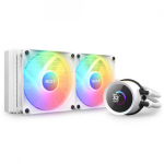 NZXT Kraken 240 RGB Protsessor K&otilde;ik-&uuml;hes vedelikujahuti 12 cm Valge 1 tk