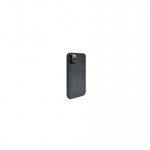iLike Apple iPhone 12 Pro Max Silicone plastic case Eco Print Design Black