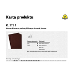 KLINGSPOR ABRASIVE SHEETS 230mm x 280mm CANVAS KL375J gr. 80/50 pcs.