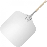 Pizza Pizza shovel with short handle, square, 405 x 760 mm - Hendi 618059