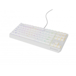 GENESIS Thor 230 TKL klaviatuur M&auml;ngimine USB + RF Wireless + Bluetooth QWERTY Valge
