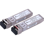 Extralink SFP+ 10G 1310nm 2-pack | SFP+ Module | Single mode, LC, 10km, dedicated for HP/ARUBA