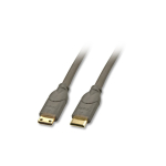 Lindy 0.5m HDMI CAT2 HDMI-kaabel 0,5 m HDMI Type C (Mini) Must