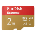 SanDisk Extreme 2 TB MicroSDXC UHS-I Klass 10