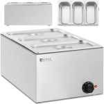 Royal Royal Catering Electric bemera 3 x GN 1/3, 640 W, stainless steel