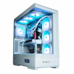 Zalman P50 DS White Midi Tower Valge