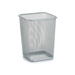 Steel Steel Rectangular steel mesh paper basket, ZELLER