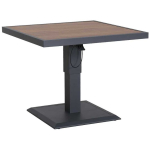 Stalas Stalas PARKER 90x90xH52-75cm, hall