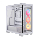 Corsair Midi Tower 3500X LXR LINK TG Valge