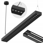 Spacetronik LED GLOW D22 Pro kett lamp m&uuml;rkelmust