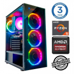 INTOP Ryzen 5 3600 16GB 500SSD M.2 NVME+2TB RX6600 8GB no-OS