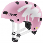 Uvex Kid 4 Style MIPS jalgrattakiiver, 55 - 58 cm, spray maasika matt