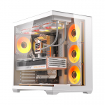 DarkFlash C280 arvuti korpus (valge) + 7 ventilaatorit