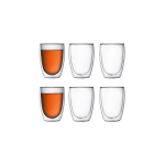 Bodum Pavina Set tass L&auml;bipaistev 6 tk