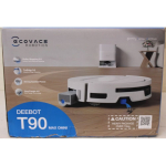 O&Uuml;HIK O&Uuml;HIK LAOS. DEEBOT T90 Max OMNI Tolmuimeja, Robot, M&auml;rg ja Kuiv, 30000Pa, TruEdge 3.0, ZeroTangle 4.0, OZMO Roller 3.0, Valge+OM