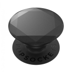 PopSockets Black Metallic Diamond Passiivne hoidja E-luger, Mobiiltelefon/nutitelefon, Tahvelarvuti/Ultramobiilne arvuti Must
