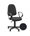 Office Office chair NOWY STYL, JUPITER GTP, V-14, with armrests, faux leather, black