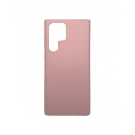 Evelatus Samsung Galaxy S22 Ultra Premium Soft Touch Silicone Case Pink Sand