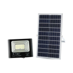 V-tac 35W LED floodlight with solar battery. 4000K (daylight), black,