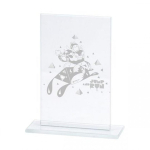 Tryumf Engraved glass trophy