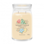 Yankee Yankee Candle Signature vahak&uuml;&uuml;nal Silinder Vanilje Kollane 1 tk