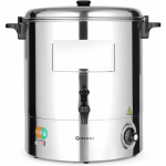 Steel Steel mulled wine water heater 2200W 30L - Hendi 209905