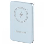 Verbatim Charge 'n' Go Liitiumpol&uuml;meer (LiPo) 10000 mAh Traadita laadimine Sinine