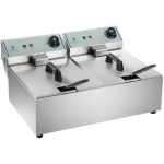 Royal Royal Catering Double electric fryer 2x5L