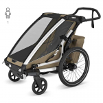 Thule Chariot Cross 2 - single bicycle trailer | G3 faded khaki