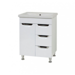 Sanservis Sanservis Ukraine Bathroom base cabinet Sanservis Laura 60 with crystal