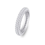 Brilio Brilio Silver Brilio Silver Sparkling silver ring with clear zircons RI093W