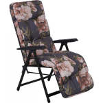 Lena Lena Plus Black Edition A098-01IB PATIO garden armchair with stool