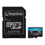 Kingston Kingston Technology Canvas Go! Plus 64 GB MicroSD UHS-I Klass 10