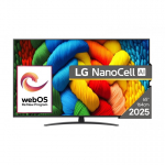 LG NanoCell AI 65NANO81A3A teler 165,1 cm (65") 4K Ultra HD Nutiteleri funktsioon WiFi Must
